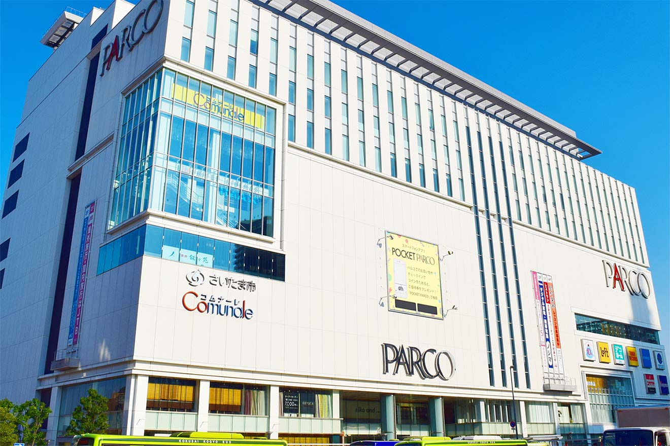 浦和駅東口の浦和PARCO