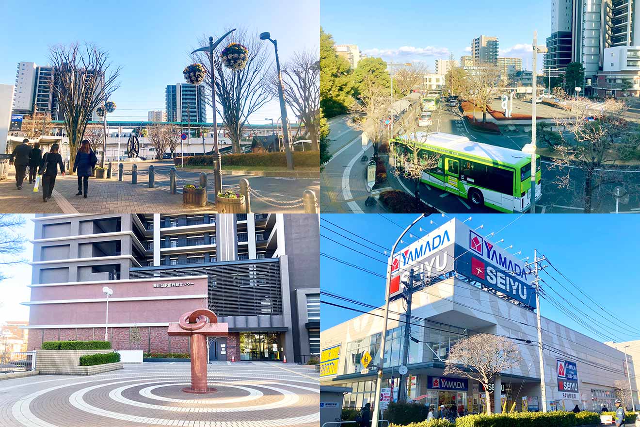 東川口のまちの様子