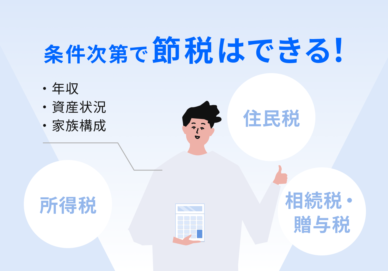 条件次第で節税はできる！