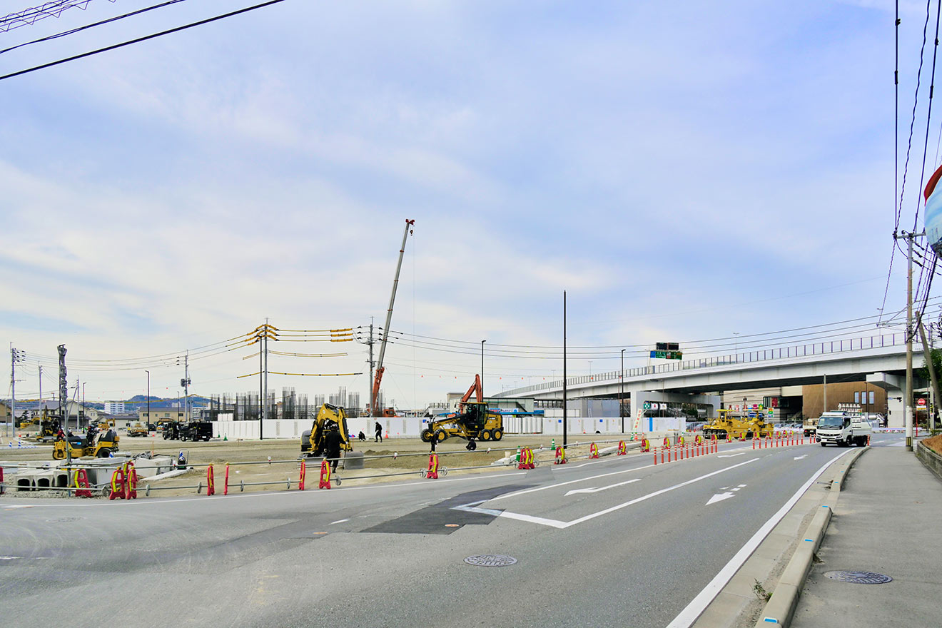 「（仮称）福岡市西区橋本2丁目新築工事」計画地