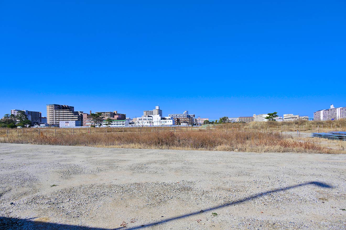  開発が進む様子