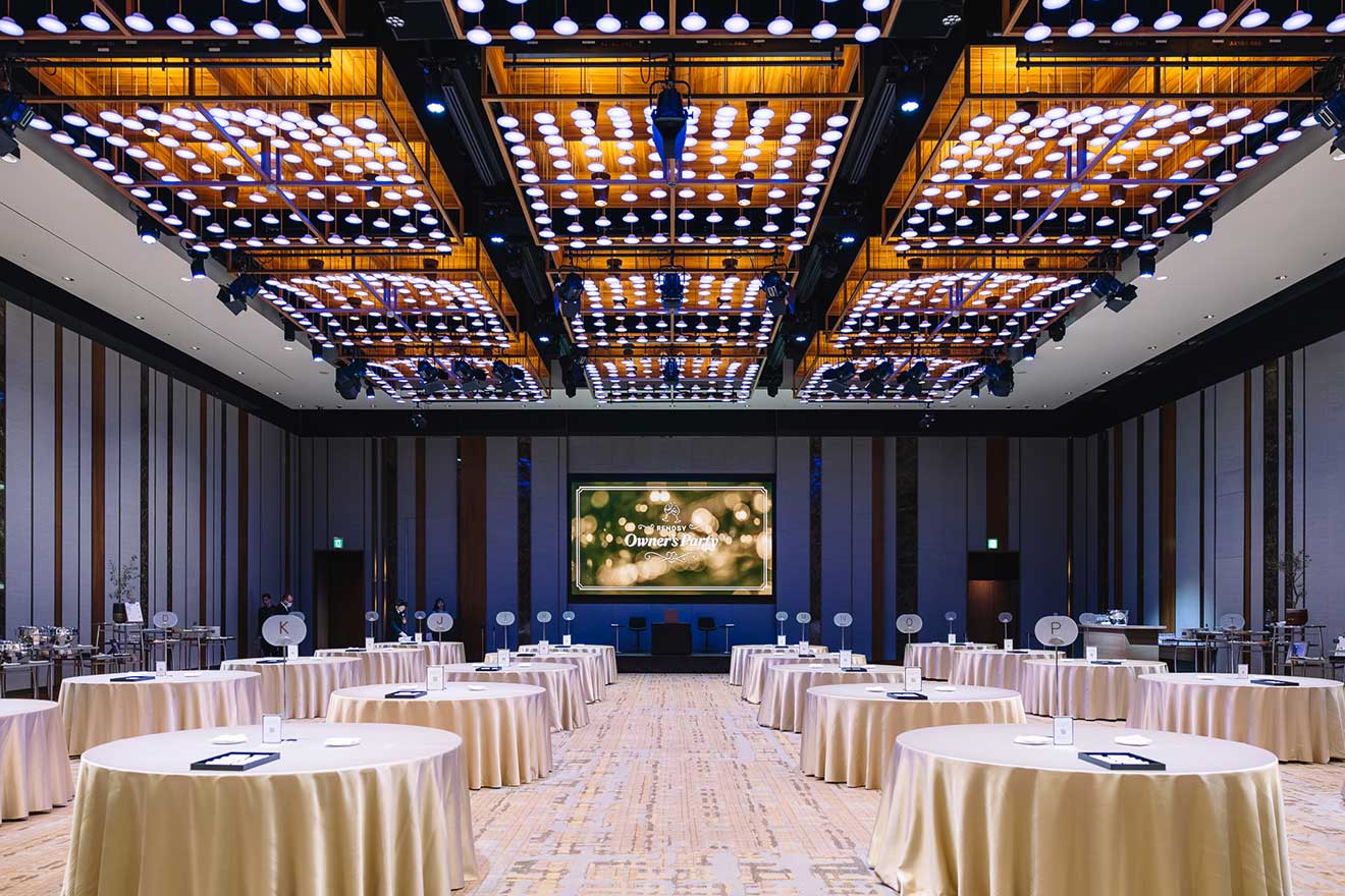 RENOSY Owner's Partyの会場となった「グランドハイアット 東京」