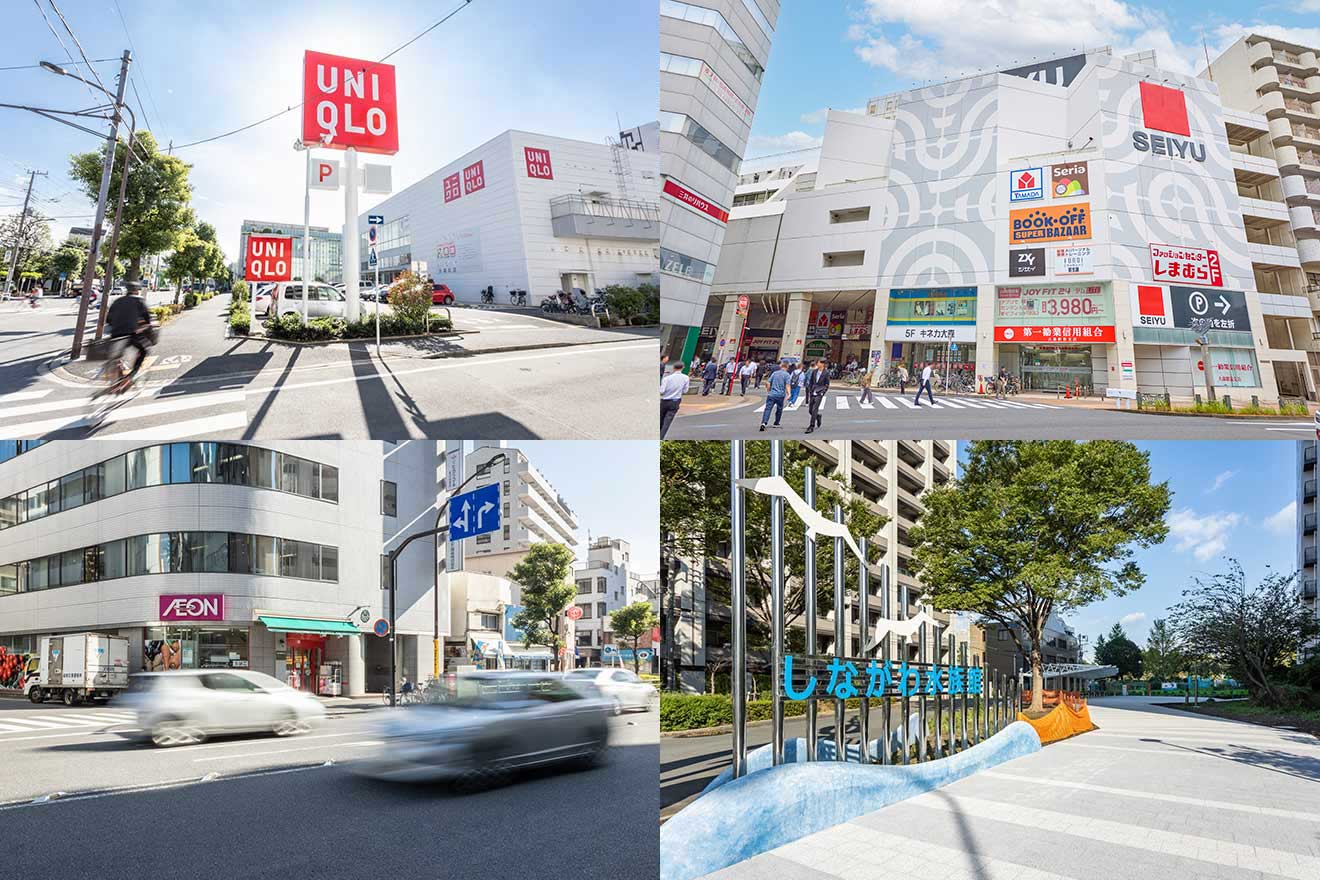 大森海岸駅周辺