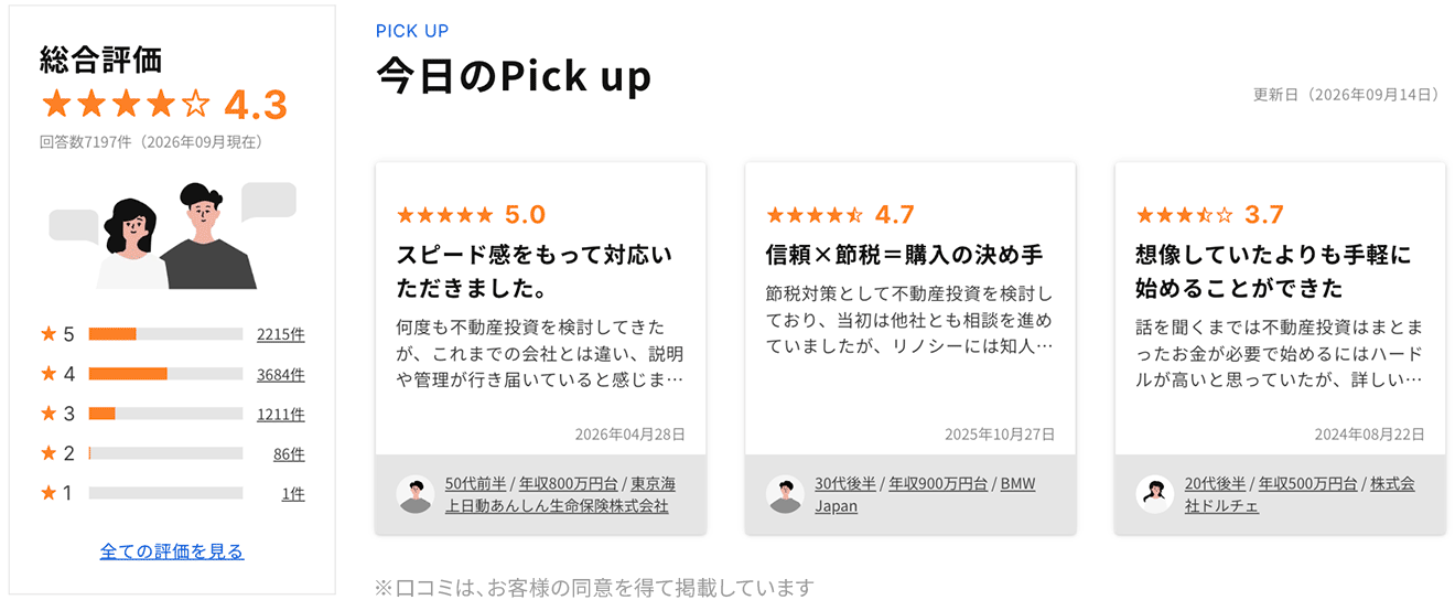 RENOSY（リノシー）の評判・口コミ