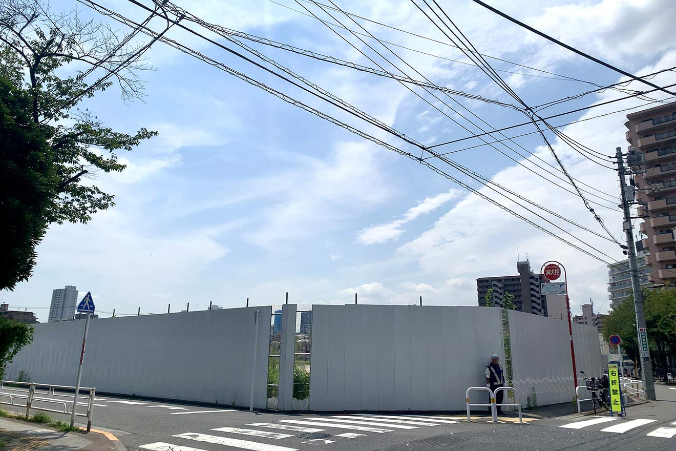 「（仮称）荒川7丁目計画」現地の様子