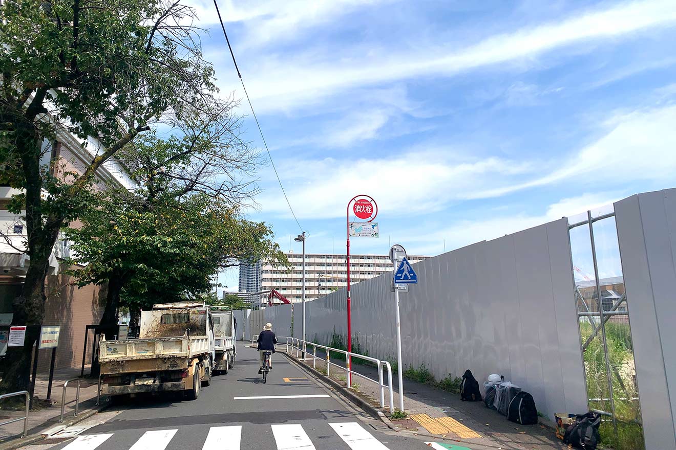 「（仮称）荒川7丁目計画」現地の様子