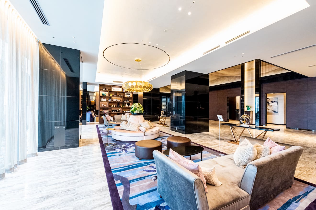 ザ・タワー横浜北仲のエントランス