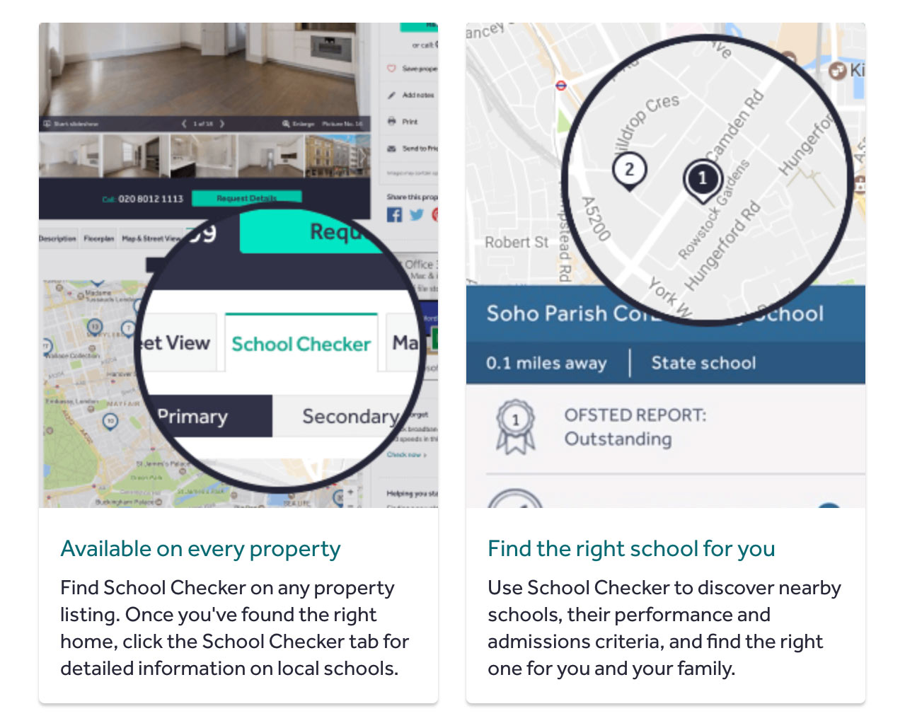 イギリス国内の小学校・中学校の通学区域検索や入試基準の確認が可能｜Rightmove