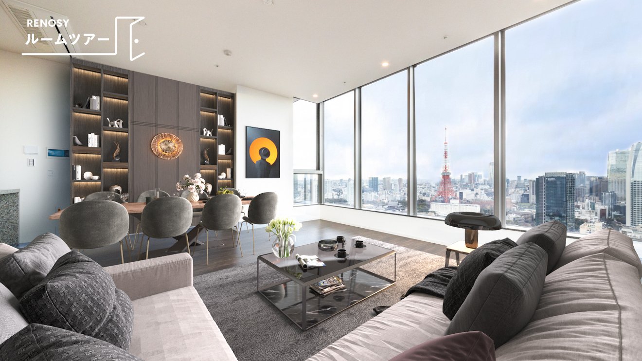 パークコート浜離宮ザタワーリビング3