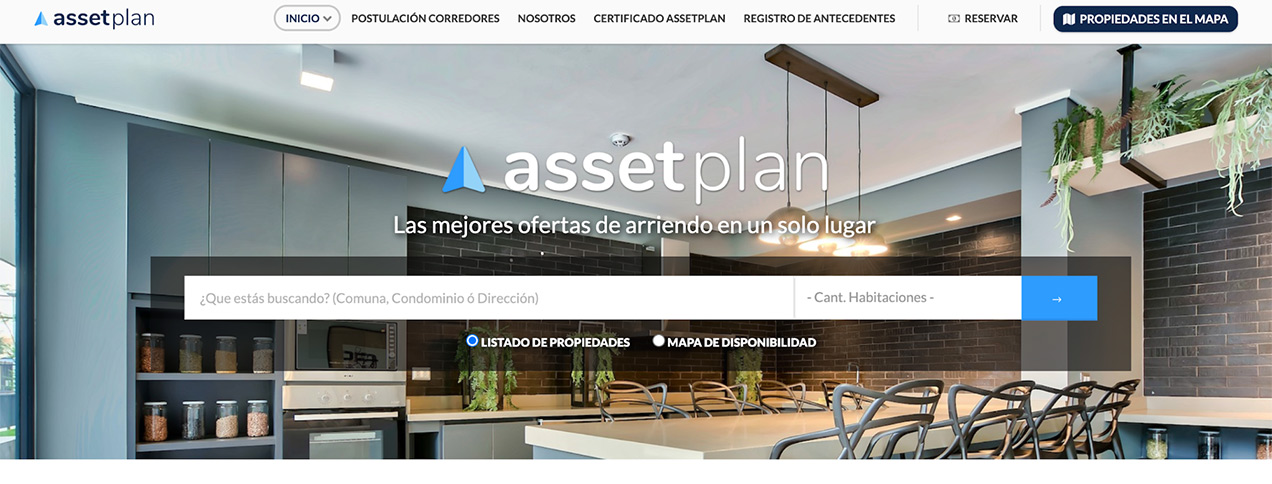 Arriendo de Departamentos | AssetPlan