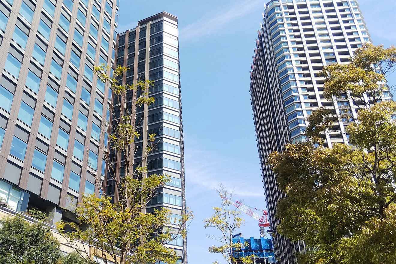 大崎ブライトタワー、大崎ブライトコア、パークシティ大崎 ザ タワー