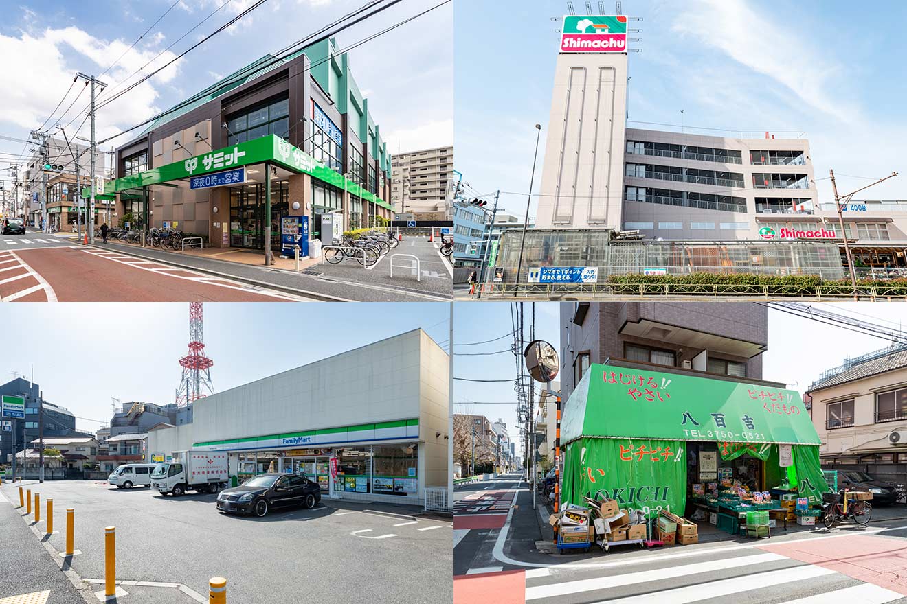 千鳥町駅　周辺