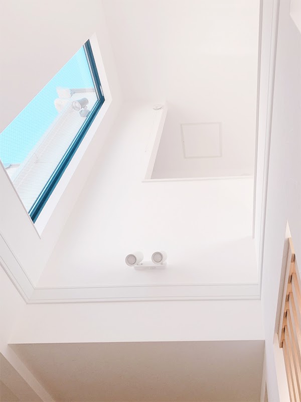 リビングの吹き抜け