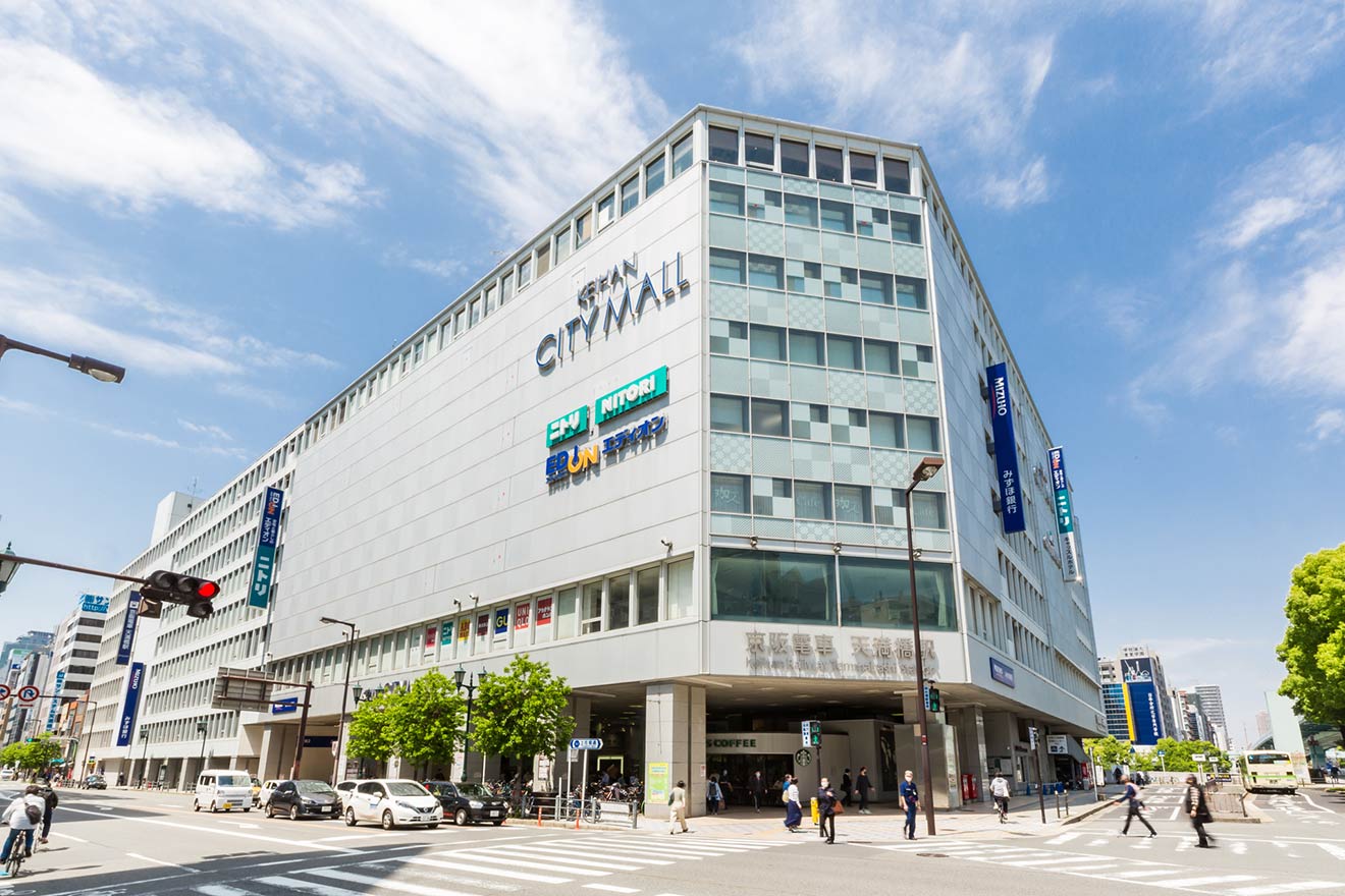 京阪シティモール（天満橋駅より徒歩約1分）