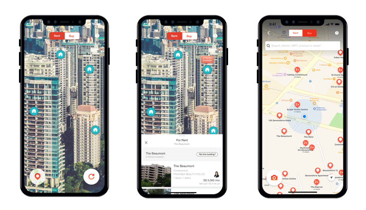 PropertyGuru Lens Point Tap & Homes On -the -GO! 