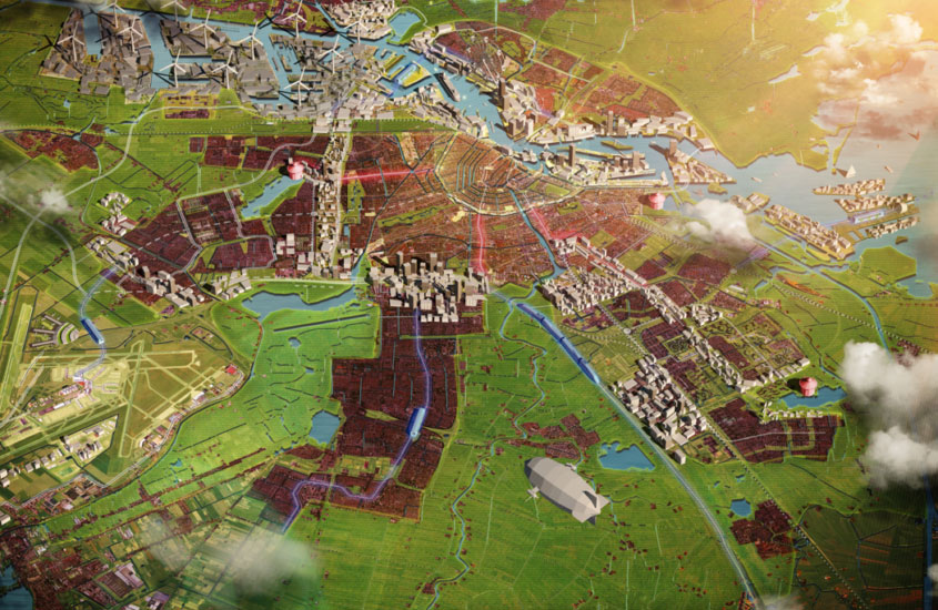 スマートシティの開発ビジョン Structural Vision 2040