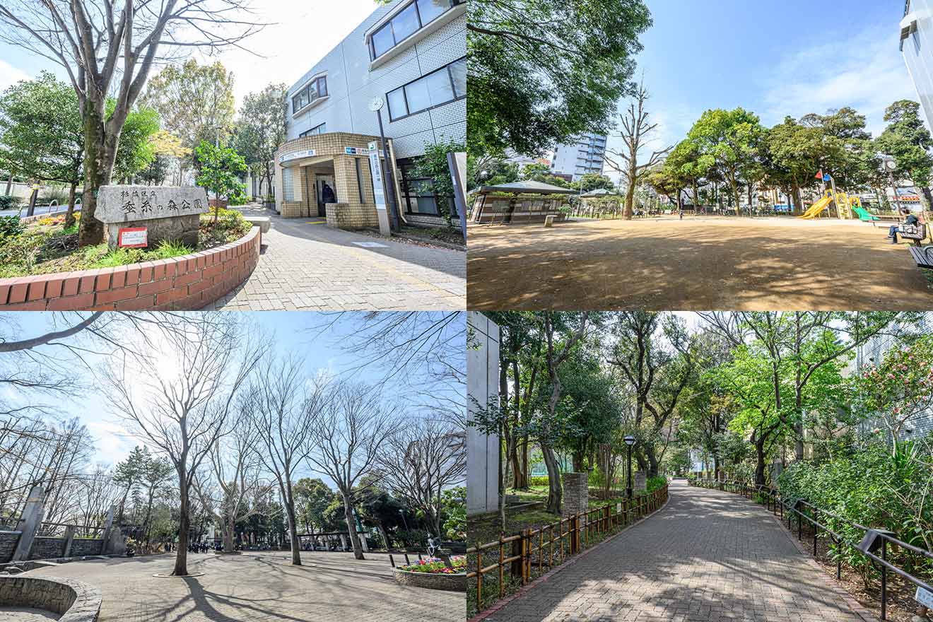 蚕糸の森公園（東高円寺駅より徒歩約1分）