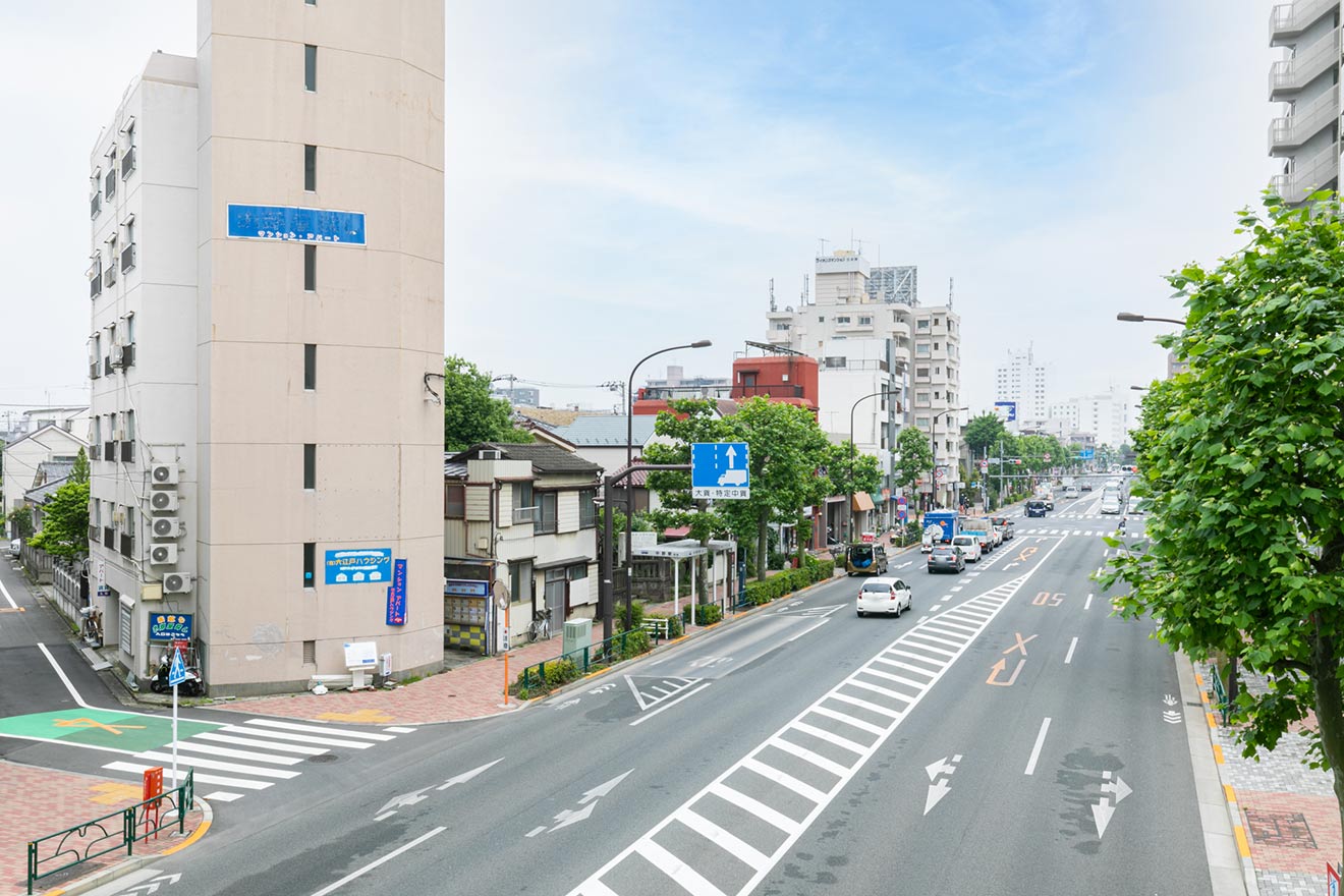 新江古田駅周辺