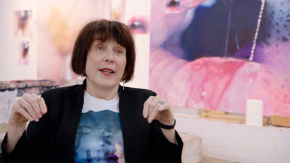 アーティストのマリリン・ミンター 