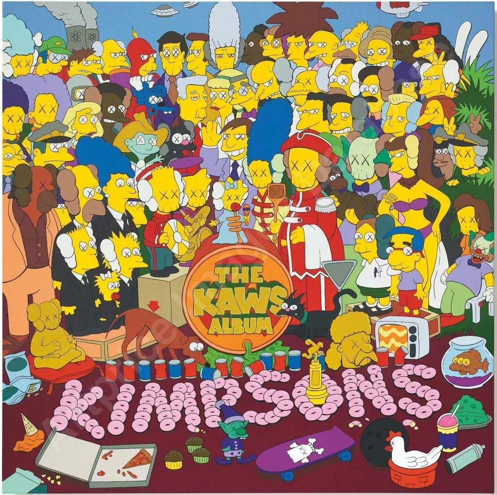 最高額で落札されている《THE KAWS ALBUM》