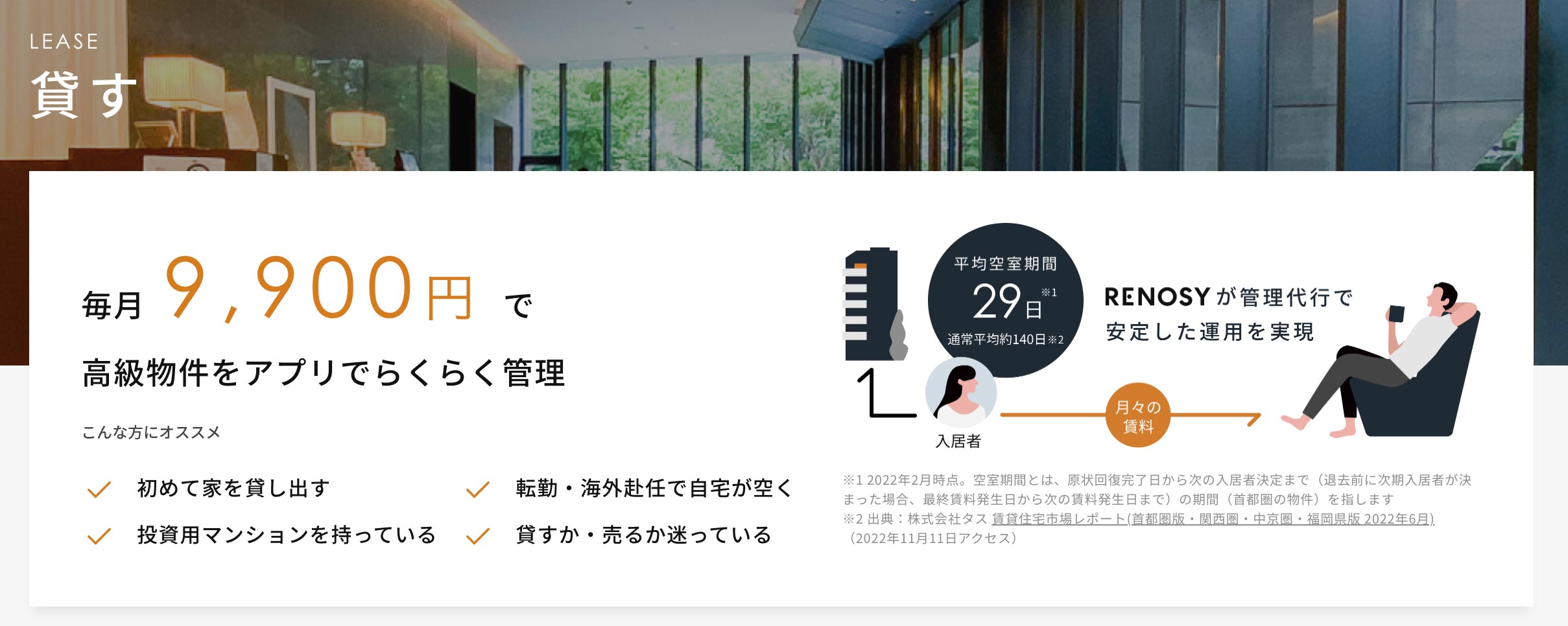 モダンスタンダードの賃貸管理｜マンションの賃貸管理ならモダンスタンダード